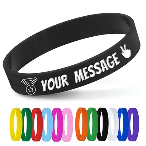 amazon rubber bracelets|cheap rubber bracelets personalized.